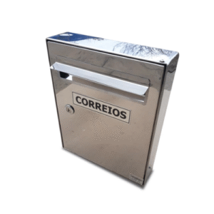 Caixa de correio inox RETANGULAR - Valeinox