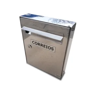 Caixa de correio inox RETANGULAR - Valeinox