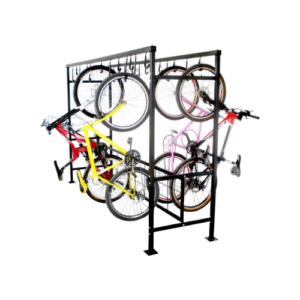 Bicicletário de correr duplo com 3 metros para 28 vagas - AL100