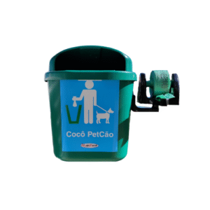 Kit Cocô Petcão Lixeira Papeleira 40L - Jsn