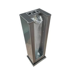 Embalador Guarda-chuva Inox - Quadrado Resistente