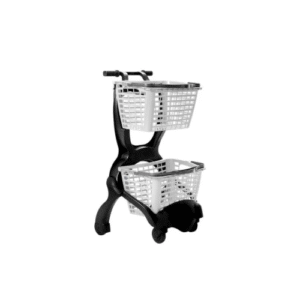 Carrinho De Compras Ecoflex Duplo Cesto 25 Litros - SIRIS