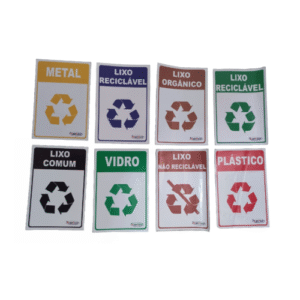Adesivos para COLETA SELETIVA - Unidade