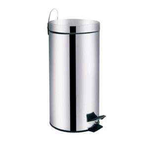 Lixeira com pedal Inox - Mor Linha Ágata