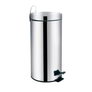 Lixeira com pedal Inox - Mor Linha Ágata