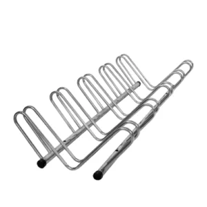 Bicicletário de Chão 5 Vagas 100% Inox - Altmayer AL43IN