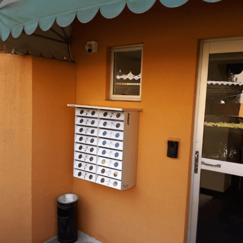 Caixa de correio colmeia alumínio para revistas Caixa de correio colmeia alumínio para revistas