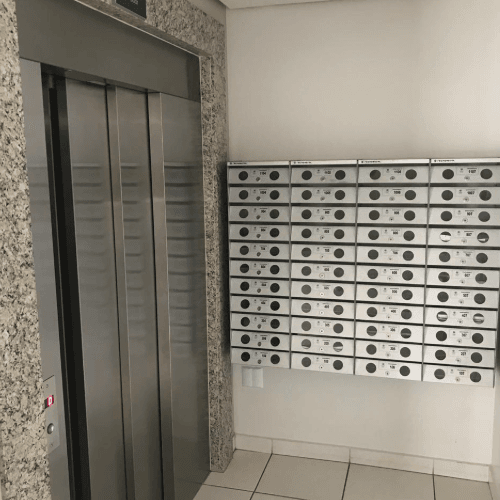 Caixa de correio colmeia alumínio para revistas Caixa de correio colmeia alumínio para revistas