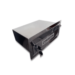 Caixa de correio para Chumbar Inox - Acesso Frontal
