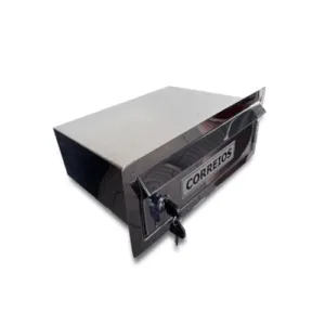Caixa de correio para Chumbar Inox - Acesso Frontal